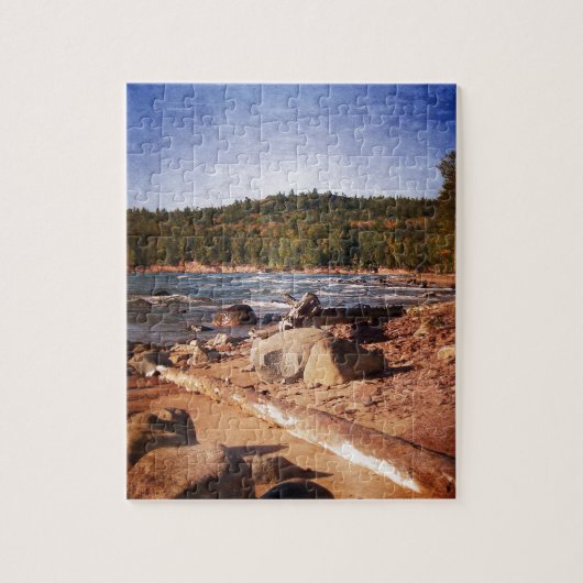 Michigan Upper Halbinsel Puzzle (Vertikal)