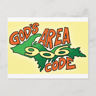 MICHIGAN / UPPER PENINSULA GIFTS POSTKARTE