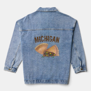 Michigan Upper Peninsula Pasty Meat Pie Feinschmec Jeansjacke