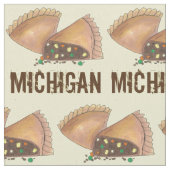 Michigan Upper Peninsula Pasty Meat Pie Feinschmec Stoff (Nahaufnahme)