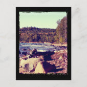 Michigan Upper Peninsula Postkarte (Vorderseite)