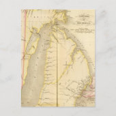 Michigan US Postkarte (Vorderseite)