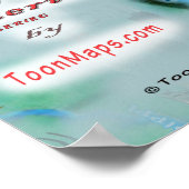 Michigan USA Poster (Ecke)