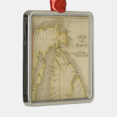 Michigan-USA Silbernes Ornament (Rechts)