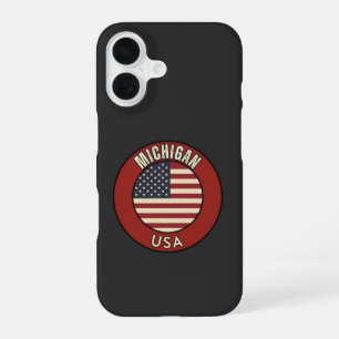 Michigan Vereinigte Staaten von Amerika iPhone 16 Hülle