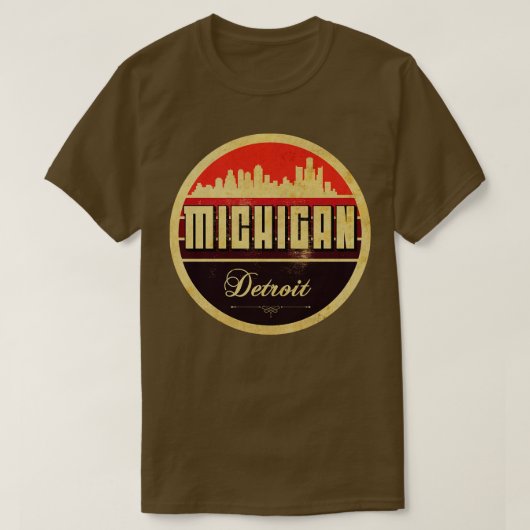Michigan Vintag T-Shirt (Design vorne)