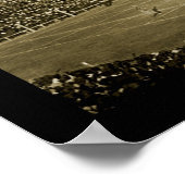 Michigan vs Wisconsin Football Foto 1905 Poster (Ecke)