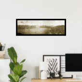 Michigan vs Wisconsin Football Foto 1905 Poster (Heimbüro)