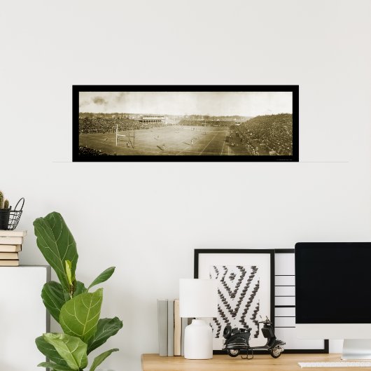 Michigan vs Wisconsin Football Foto 1905 Poster (Heimbüro)