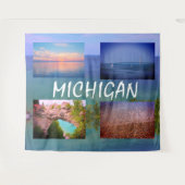 Michigan Wandteppich (Vorderseite (Horizontal))