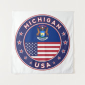 Michigan Wandteppich (Vorderseite)