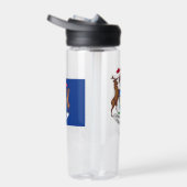 Michigan-Wappen, Flagge, Michigan Trinkflasche (Rechts)