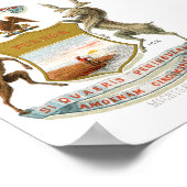 Michigan-Wappen Poster (Ecke)