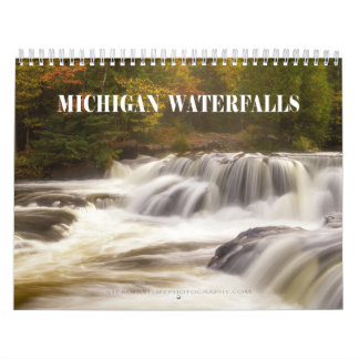 Michigan Waterfall Calendar Kalender