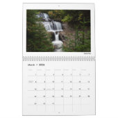 Michigan Waterfalls Calendar Kalender (Mär 2026)