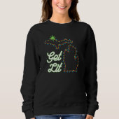 Michigan Weihnachten - lustiges Party Sweatshirt! Sweatshirt (Vorderseite)