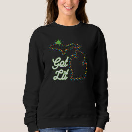 Michigan Weihnachten - lustiges Party Sweatshirt! Sweatshirt