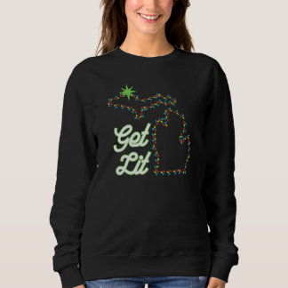 Michigan Weihnachten - lustiges Party Sweatshirt! Sweatshirt
