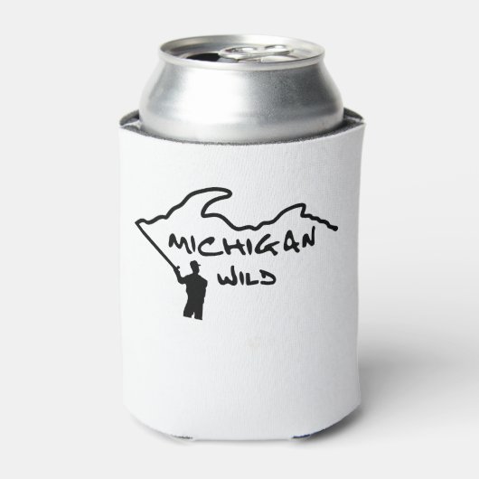 Michigan Wild Logo Can Cooler Dosenkühler (Kanne Vorderseite)