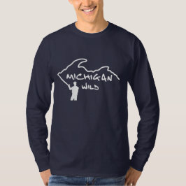 Michigan Wild Logo Long Sleeve T - Shirt