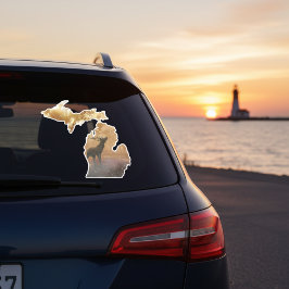 Michigan Wildlife - Elk Aufkleber