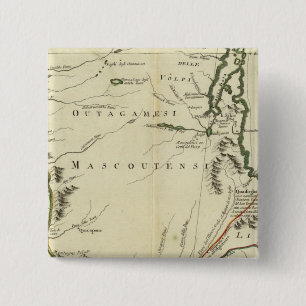 Michigan, Wisconsin, Illinois Button