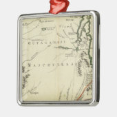 Michigan, Wisconsin, Illinois Silbernes Ornament (Links)