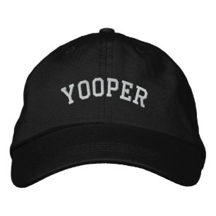 Michigan Yooper bestickte, anpassbare Cap Black Bestickte Kappe