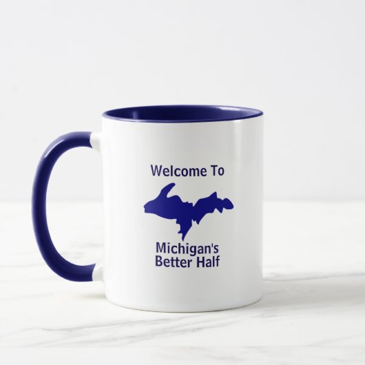Michigan Yooper Coffee Tasse (Links)