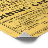 Michigan Zentralbahn Poster (Ecke)