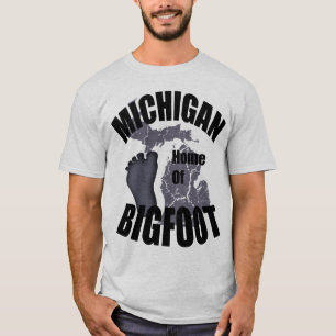 Michigan Zuhause Bigfoot T - Shirt