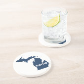 Michigan-Zuhause Getränkeuntersetzer (Seite)