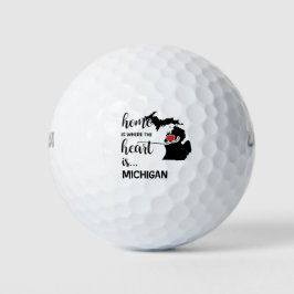 Michigan Zuhause ist das Herz Golfball