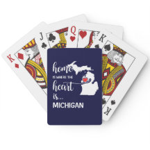 Michigan Zuhause ist das Herz