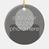 Michigan Zuhause Staat City Map - Custom Wedding Keramikornament (Hinten)