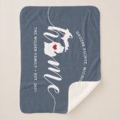 Michigan Zuhause Staat Personalisiert Sherpadecke (Vorderseite)