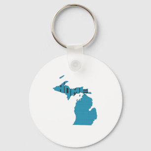 Michigan Zuhause Staat Schlüsselanhänger