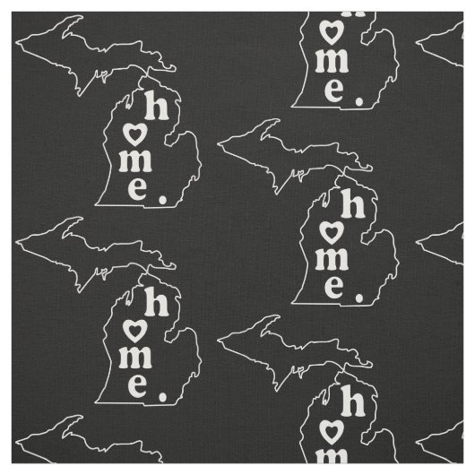 Michigan-Zuhause Stoff (Muster)