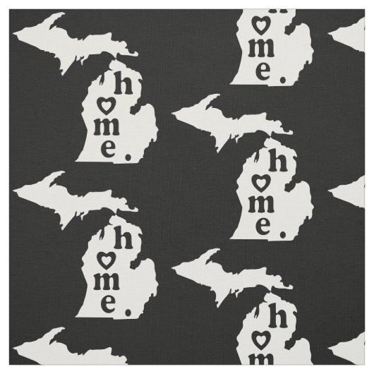 Michigan-Zuhause Stoff (Muster)