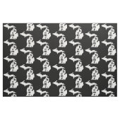 Michigan-Zuhause Stoff (Fat Quarter (45,7 x 55,9 cm))