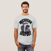 Michigan Zuhause von Bigfoot T - Shirt (Vorne ganz)