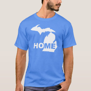 Michigan Zuhause Weg Von State T-Shirt
