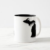 Michigan Zweifarbige Tasse (VorderseiteRechts)