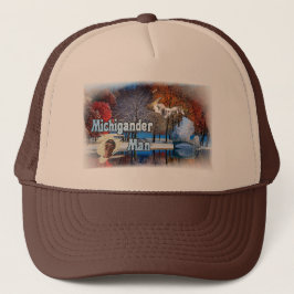 Michigander Fernlastfahrer! Truckerkappe