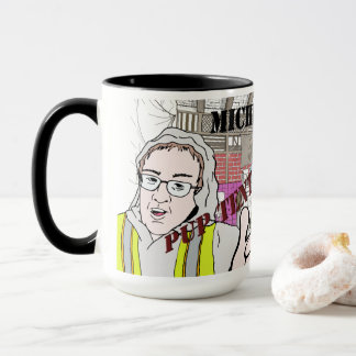 Michigander Mann-Welpen-Zelt-Herausforderung!!! Tasse