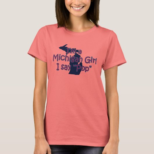michigangirlpop T-Shirt (Vorderseite)