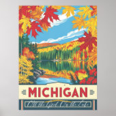 Michigan's Hidden Getaway Poster (Vorne)