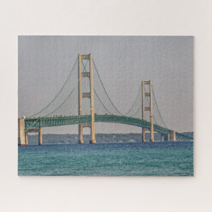 Michigans majestätische Mackinac-Brücke Puzzle