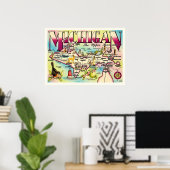 Michigans Upper Peninsula Druck Poster (Heimbüro)