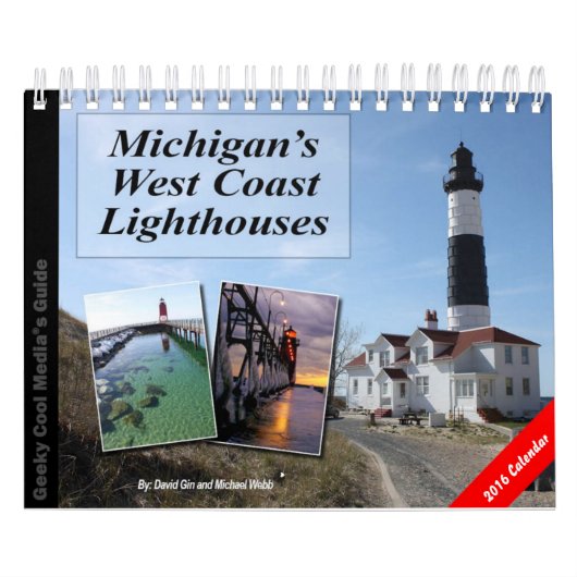 Michigans Westküsten-Leuchttürme Kalender (Titelbild)